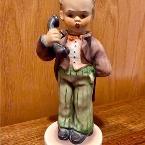 6” Western Germany Hummel Goebel 124 Hello chef telephone full bee TMK-3 Figure